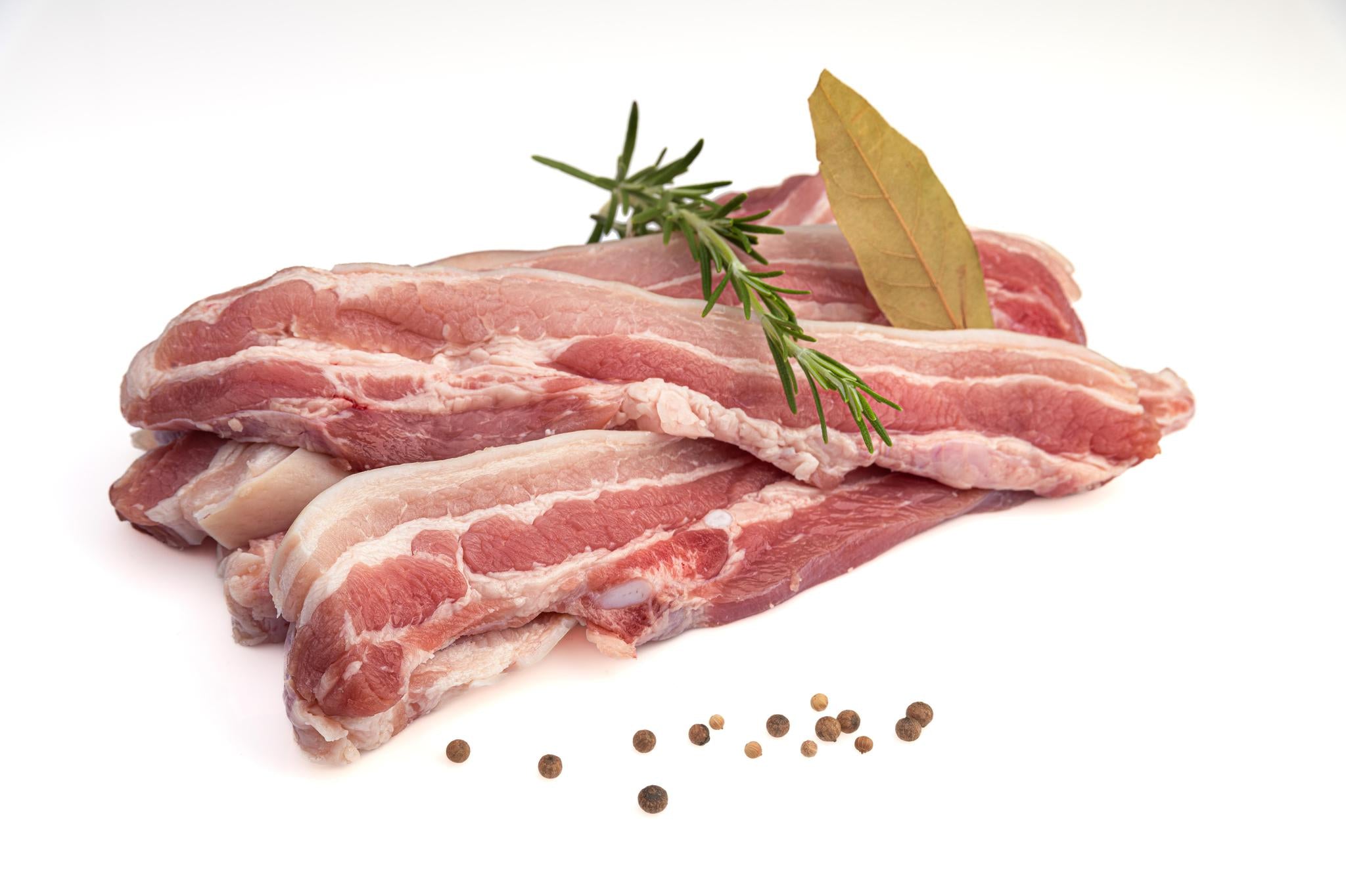 Heritage Breed Berkshire Sliced Fresh Pork Belly