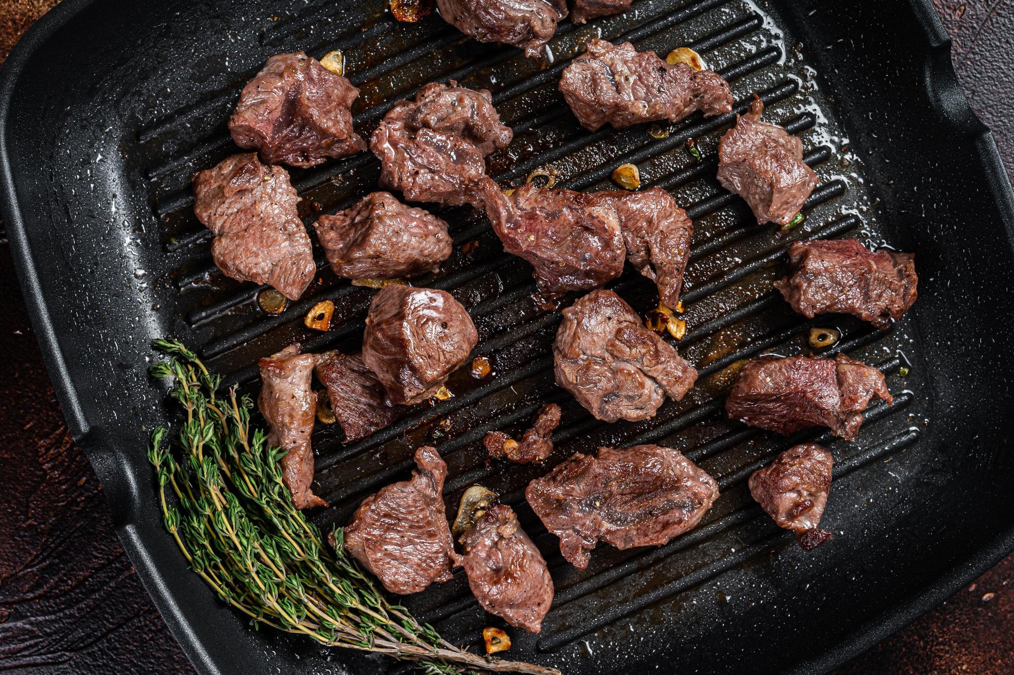 100% Grass Fed Beef Stew Meat Cubed