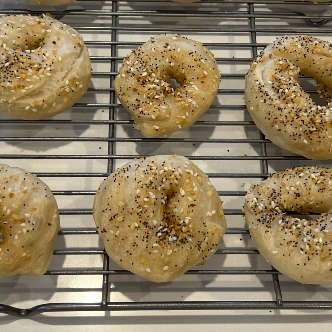 Sourdough Bread Pre-order - (6) MINI BAGELS   ***Does Not Ship***